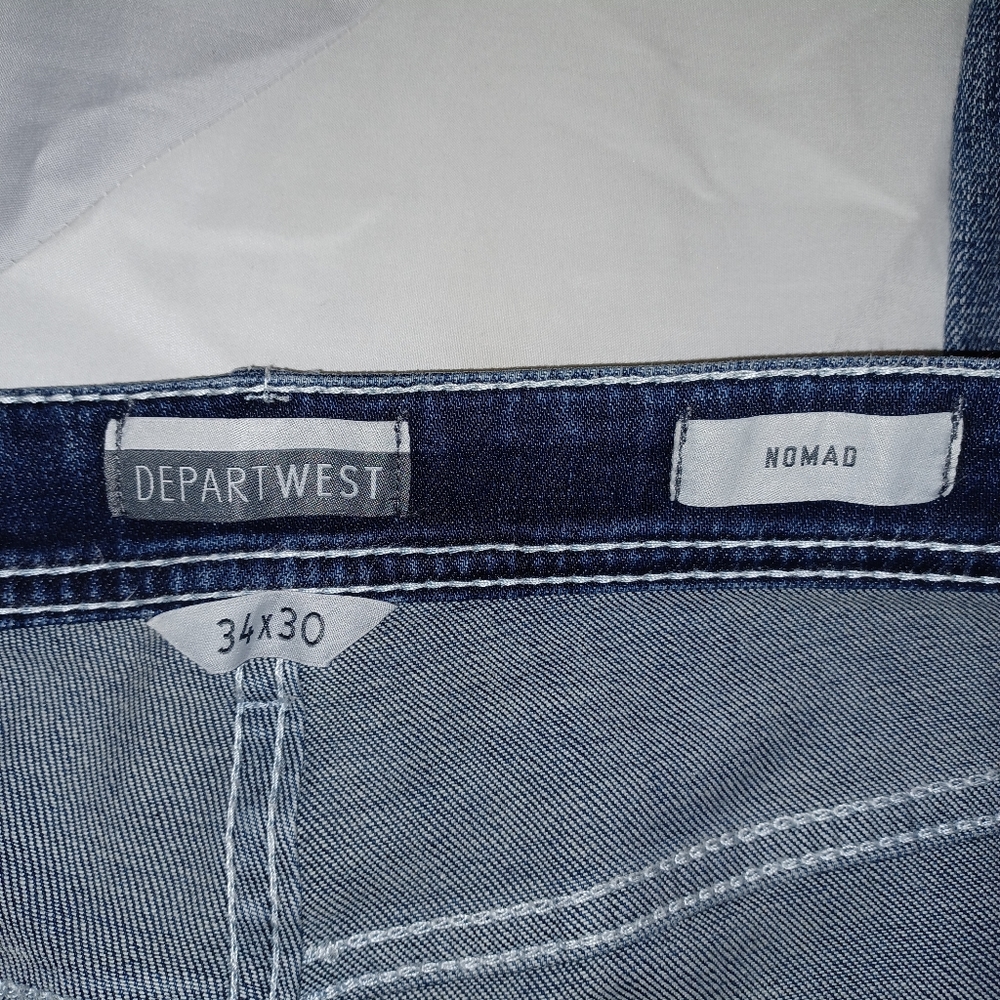Men's jeans buckle departwest nomad 34x30 performance stretch great quality